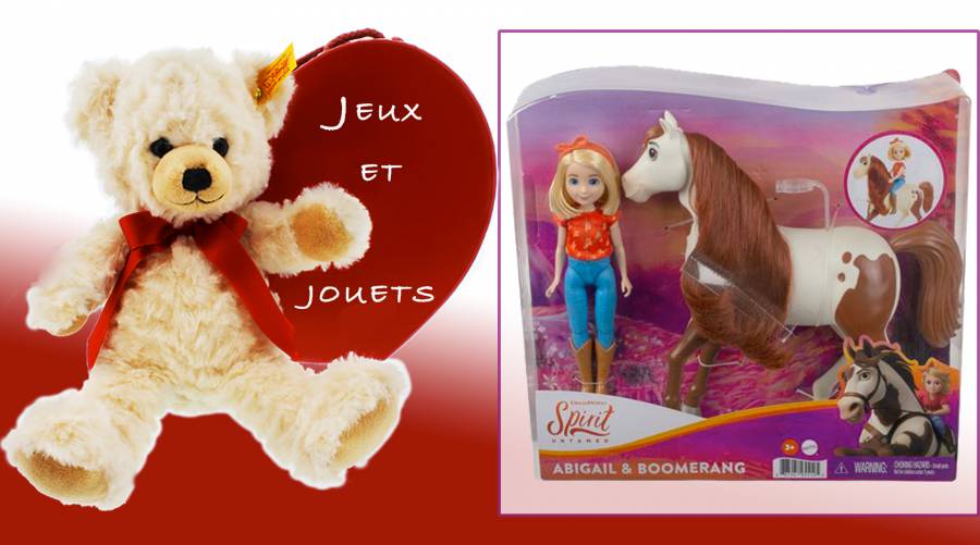 MATTEL - Poupée Spirit Abigail et son cheval Boomerang