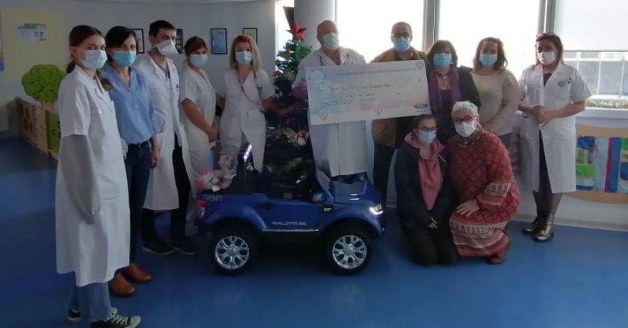 Béziers - Un chèque de 3940 € pour le service Pédiatrie du Centre Hospitalier de Béziers