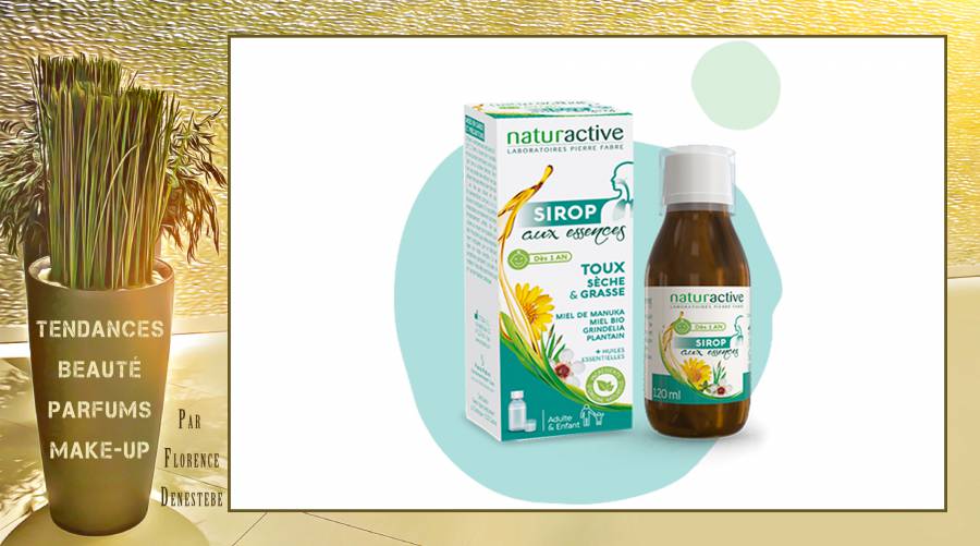 PHYTO-AROMA NATURACTIVE : Sirop aux essences contre la toux sèche ou grasse