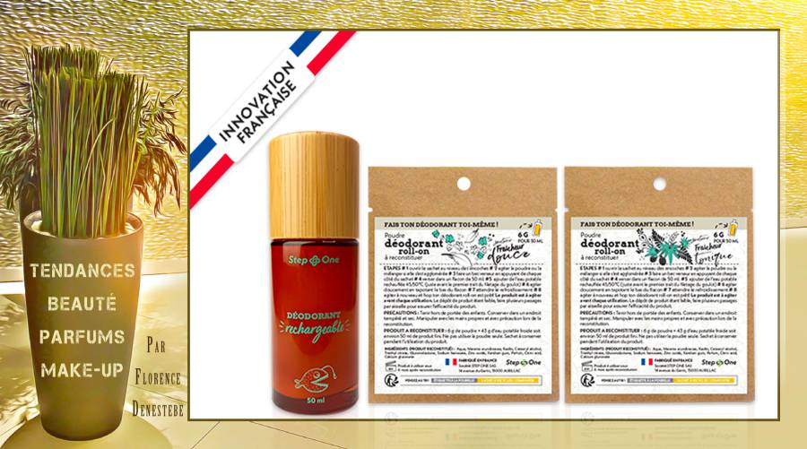 Step One lance le premier déodorant à reconstituer du marché : écologique, efficace et fabriqué en France