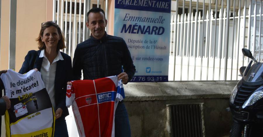 Béziers - Emmanuelle Ménard : « Un enfant doit apprendre à circuler à vélo »