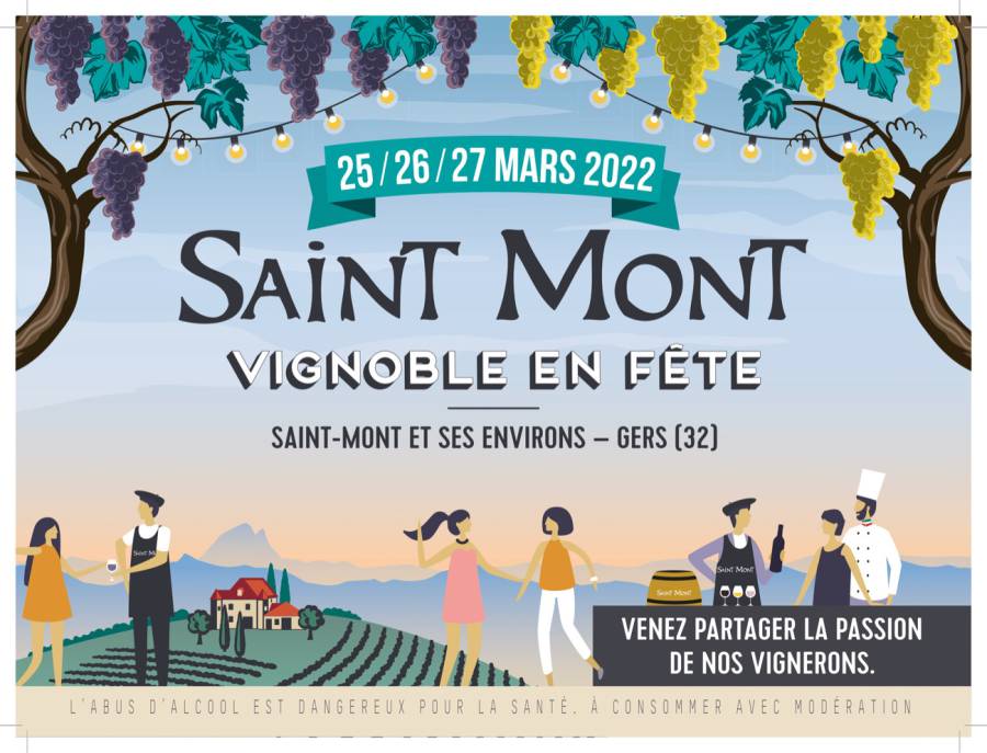 Saint Mont Vignoble en Fête 25, 26 et 27 mars 2022