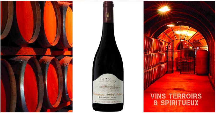 AOP GRIGNAN LES ADHEMAR ROUGE