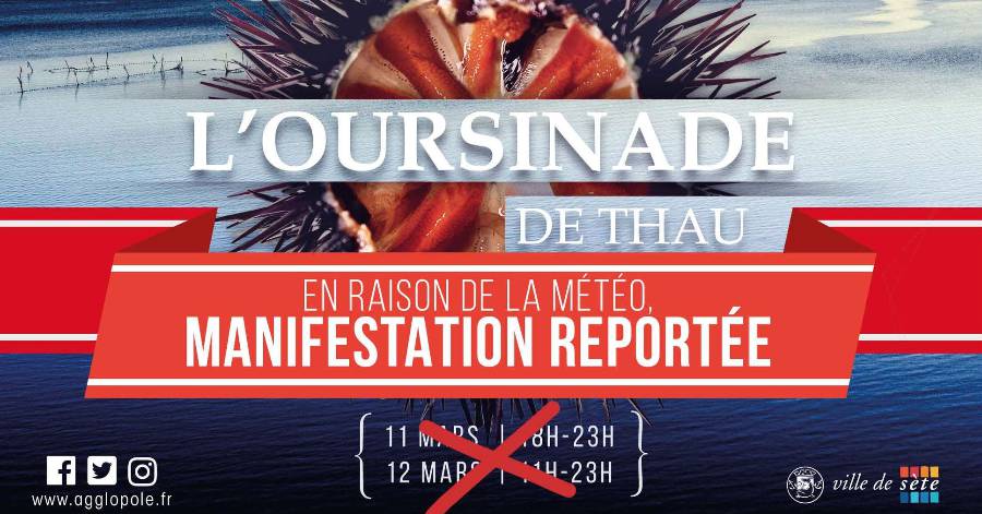 Sète - il va falloir encore patienter avant de profiter pleinement de l'Oursinade de Thau !