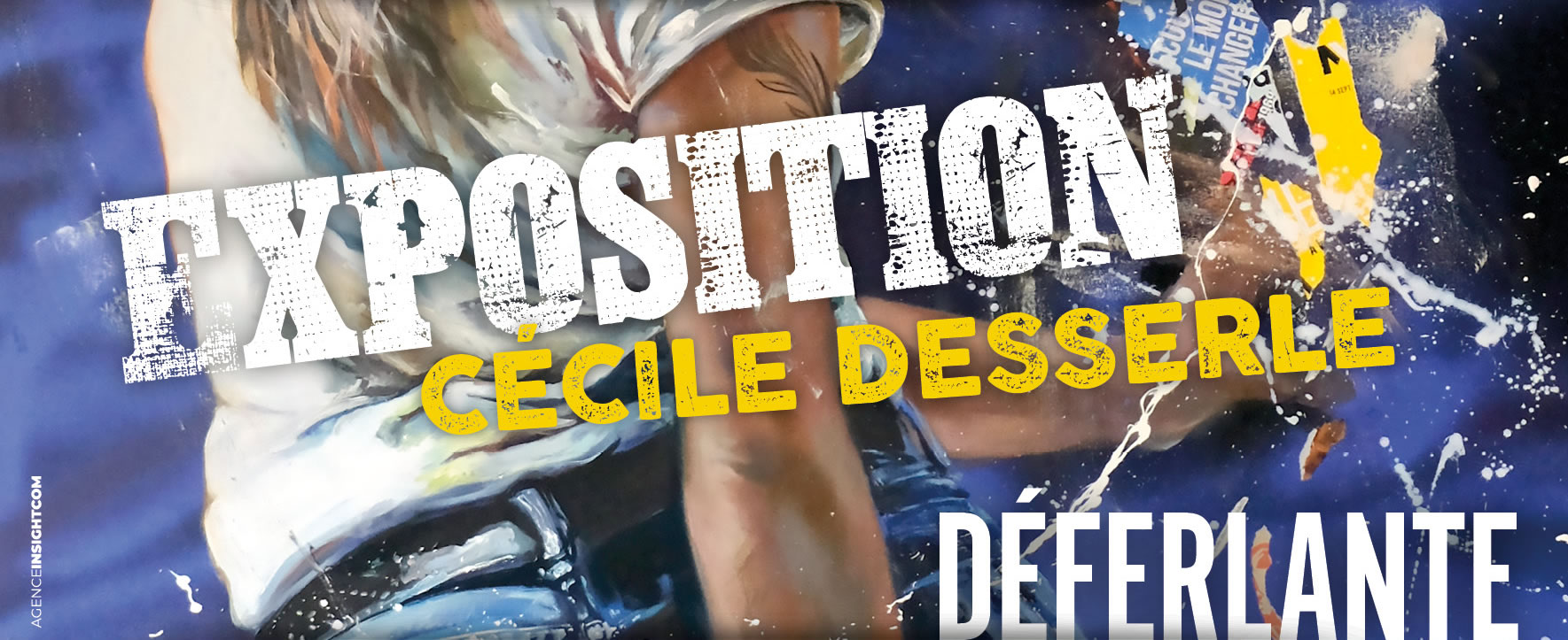 Aigues Mortes - L'artiste peintre Cécile Desserle présente sa nouvelle exposition “Déferlante”