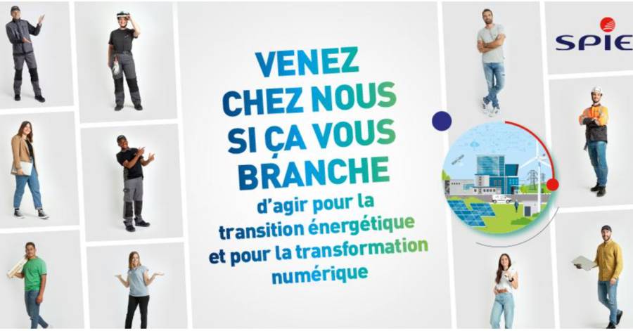 Occitanie - SPIE recrute 520 collaborateurs dont 90 alternants, en Occitanie