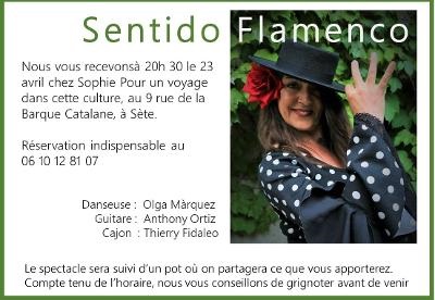 Sète - Un spectacle unique de Flamenco avec la danseuse Olga Márquez !