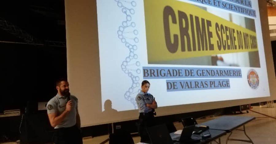 Valras-Plage - Réunion d'information sur la Police Technique et Scientifique
