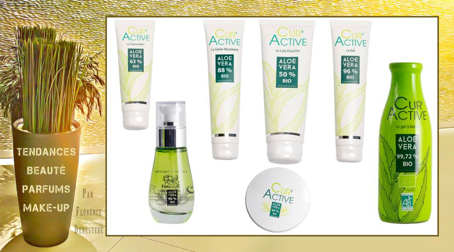 CUR'ACTIVE - SOS PEAU DÉSHYDRATÉE ? ALOE VERA 100% BIO À LA RESCOUSSE !