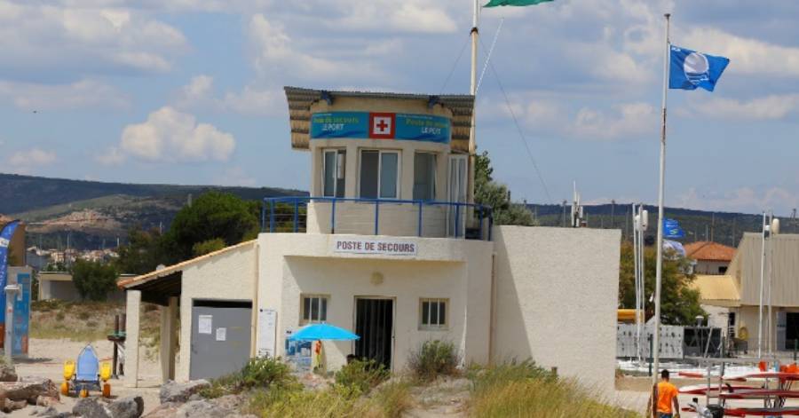 Frontignan - Le Pavillon bleu flotte toujours sur Frontignan la Peyrade