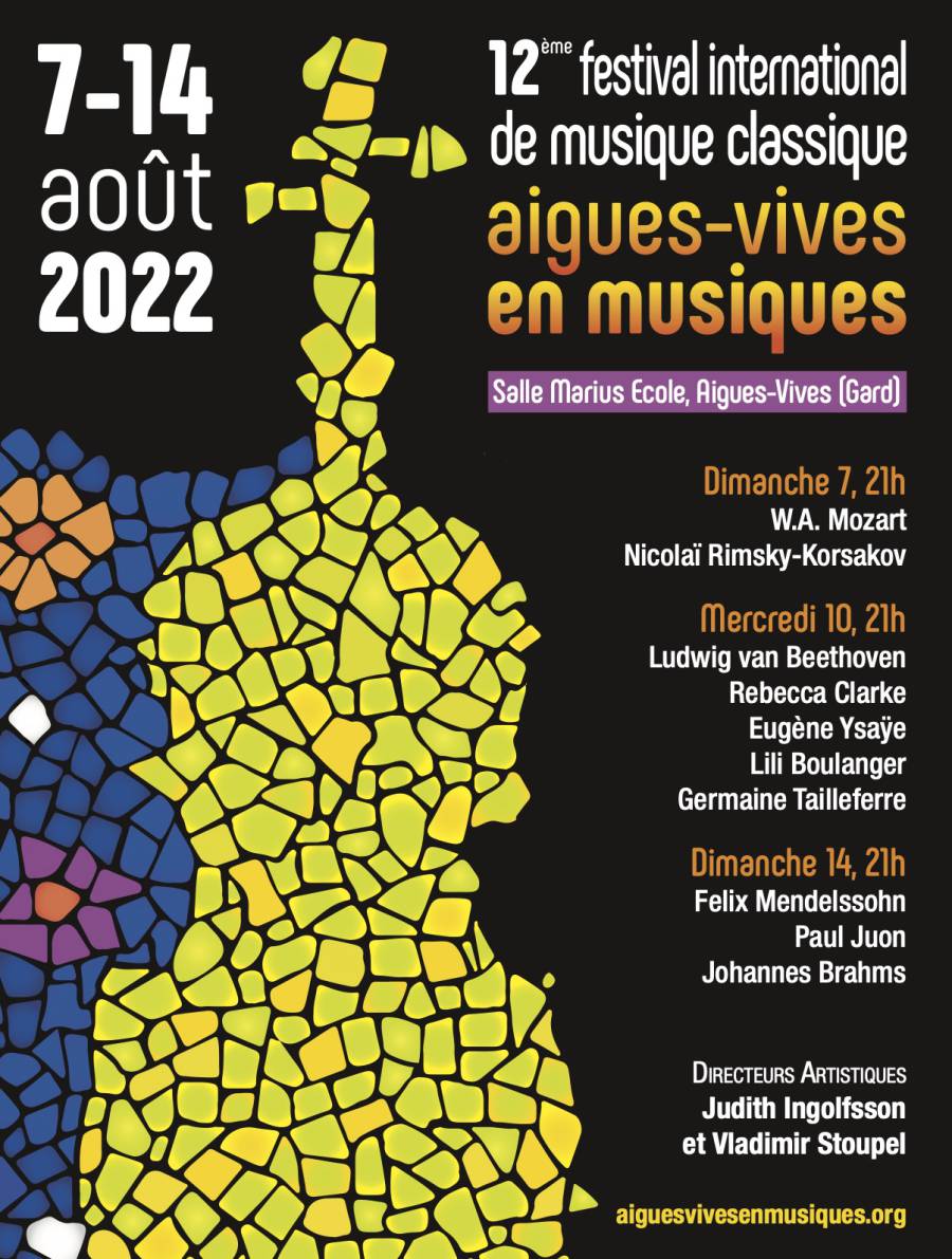 Aigues Vives - 12. Festival International de Musique Classique  Aigues-Vives en Musiques 