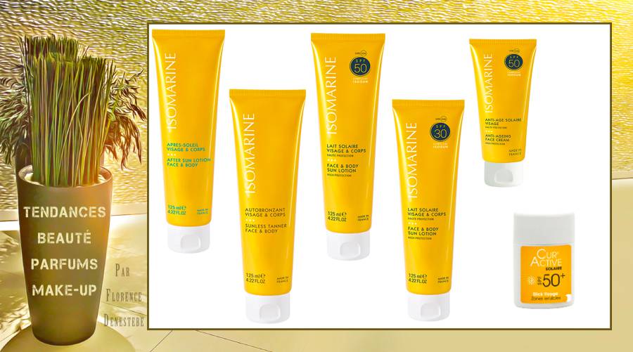 Sun, Safe & Fun ! In&Out, on prépare sa peau au bronzage avec le nouveau complément alimentaire Bronz'Age et on la protège des rayons UV avec les crèmes solaires Isomarine haute protection !