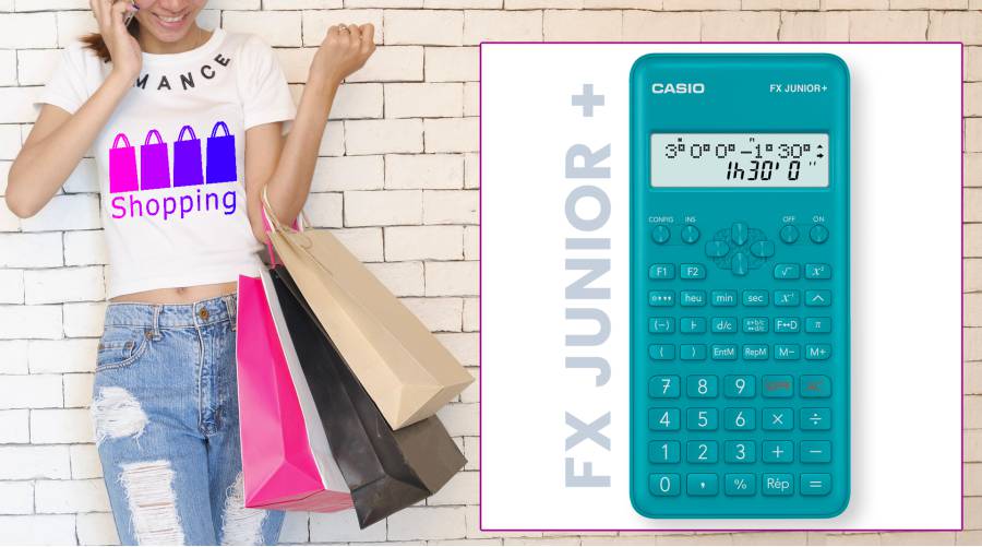 CASIO - Calculatrice fx Junior+