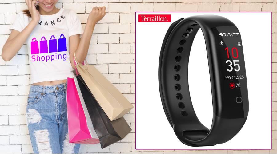 TERRAILLON - Activi-T Partner, le bracelet connecté - Atteignez vos objectifs bien-être