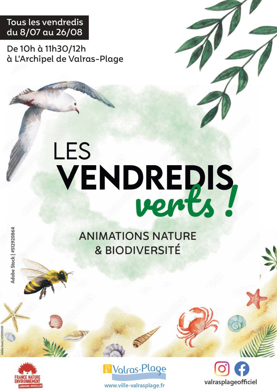 Valras-Plage - Le vendredi à Valras-Plage… C'est « Vertdredi » !
