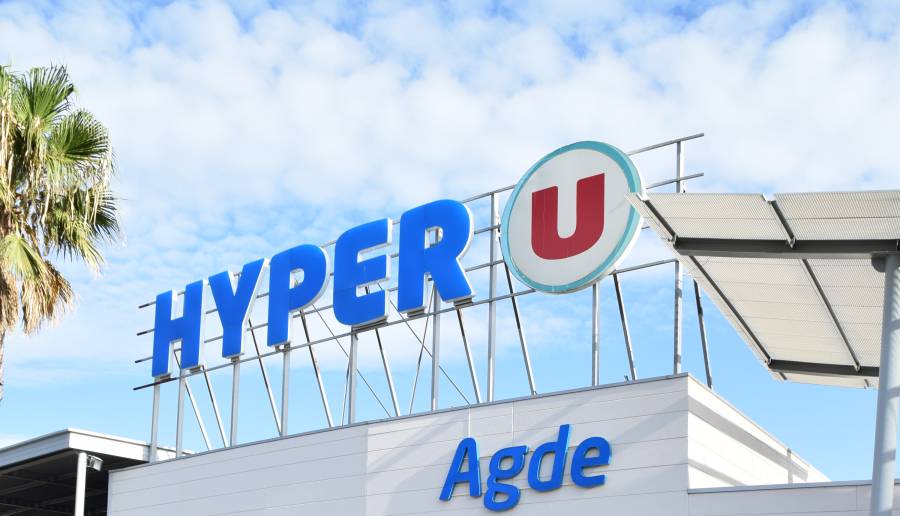 Agde - L' Espace Grand Cap ( HYPER U )  va augmenter sa surface commerciale de 4000  m2
