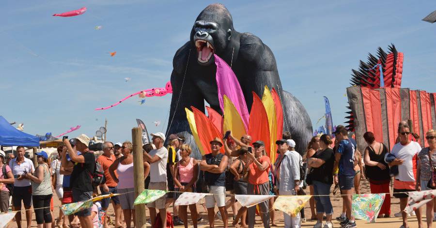 Portiragnes - Un public record et un spectacle fabuleux pour la 7e édition du Festival du Vent de Portiragnes