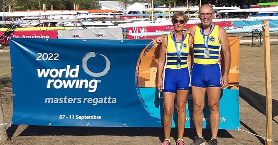 Agde - Deux licenciés de l'Aviron Agathois, champions du monde