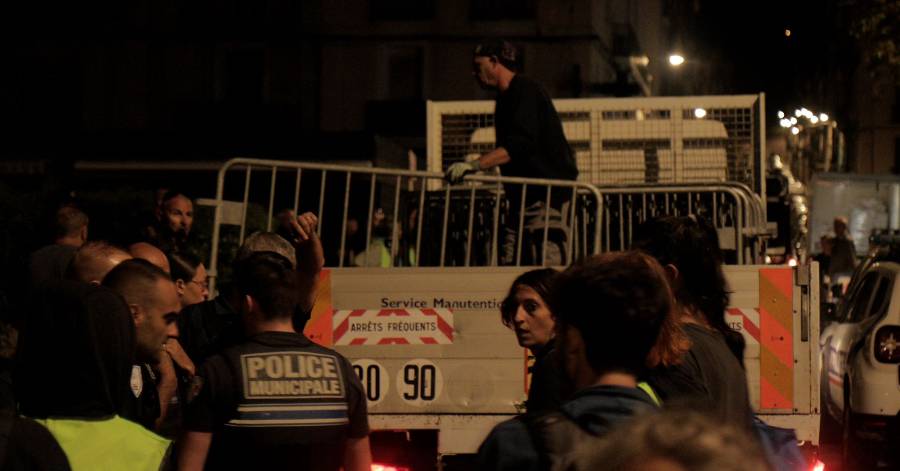 Sète - Nouvelle action de Force à Sète !