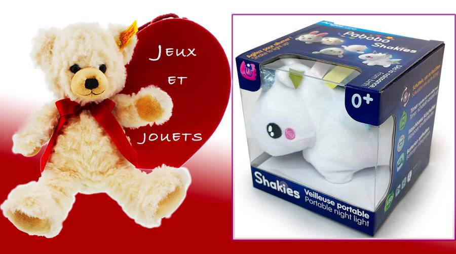 Peluche lumineuse SHAKIES LICORNE 