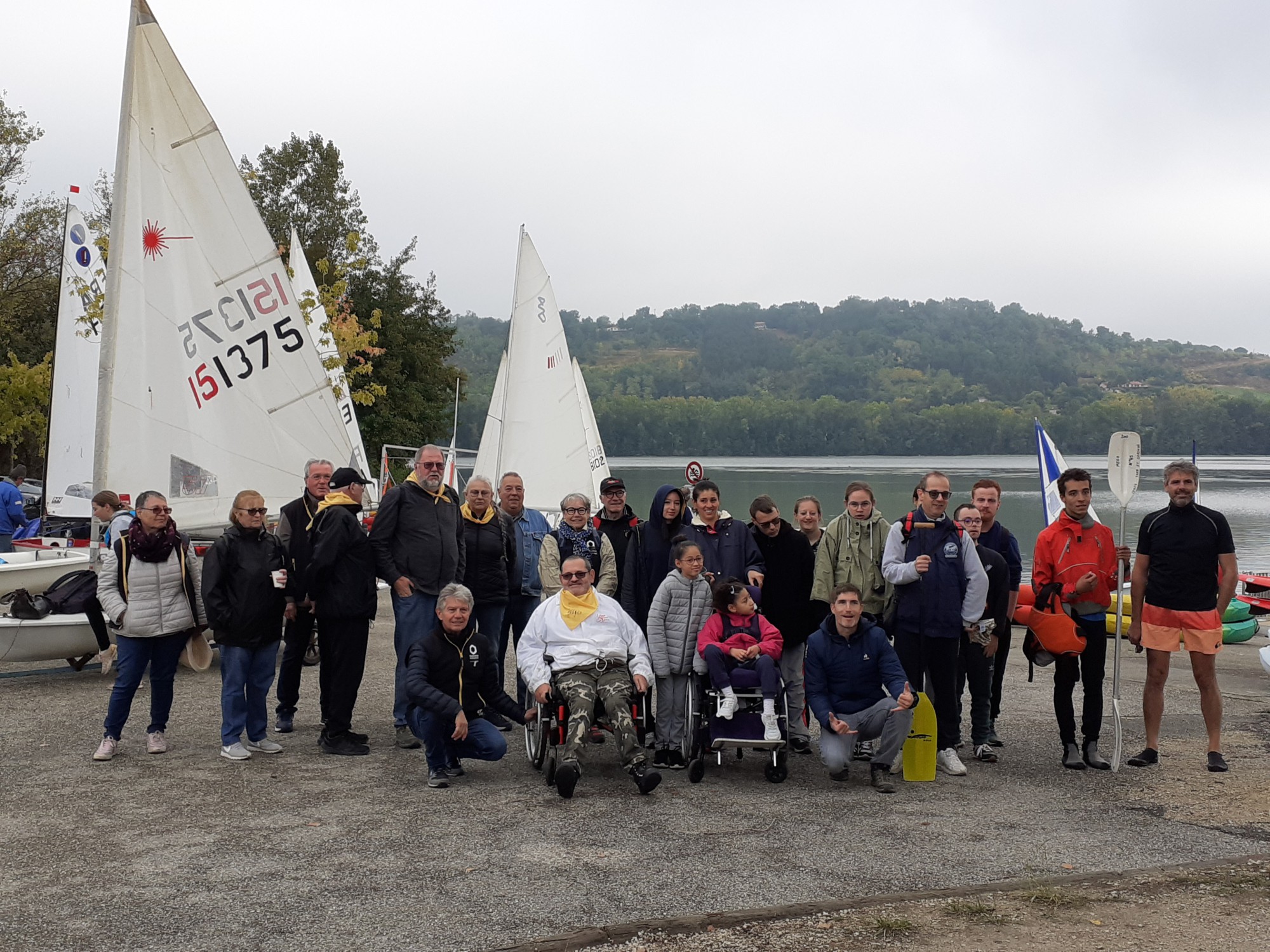 Tarn et garonne - Retour sur la journée handi-canoë du 25 septembre à Saint Nicolas de la Grave