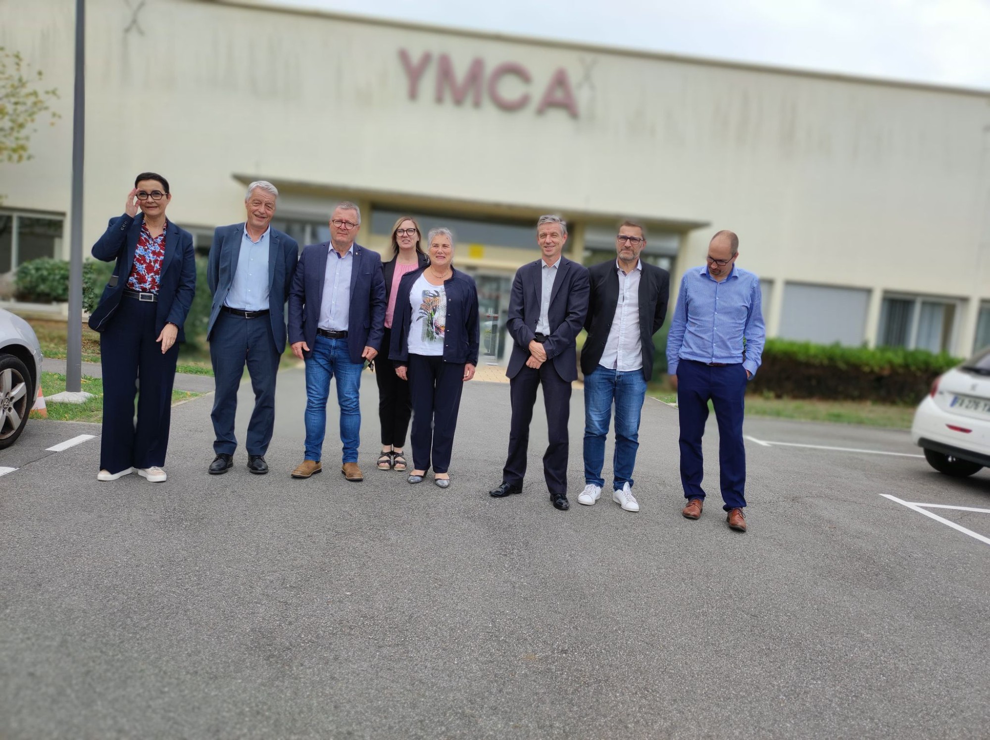 Colomiers - L'YMCA reçoit les élus de la Région