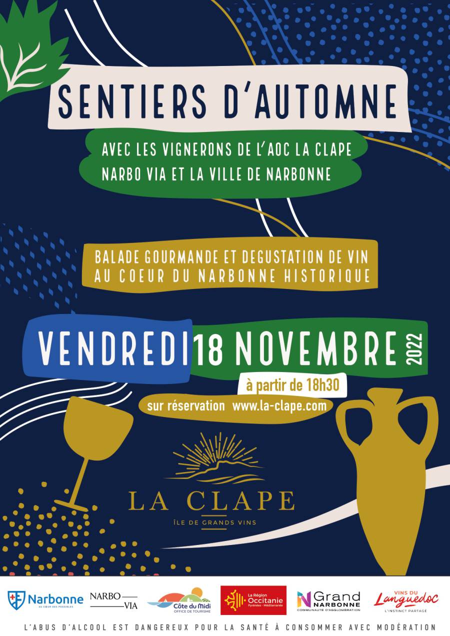 Les Sentiers d'automne de l'AOC La Clape vendredi 18 novembre