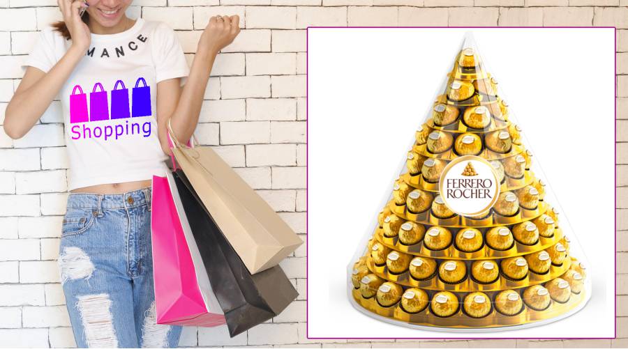 Pyramide Ferrero Rocher