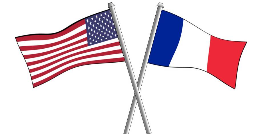France - Signature d'une déclaration d'intention sur la relation de défense entre la France et les États-Unis