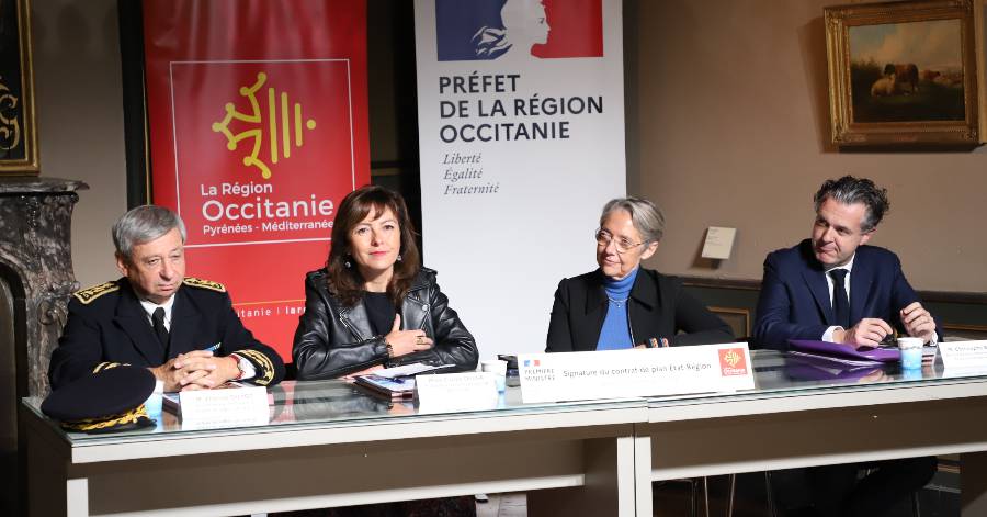Occitanie - Signature du Contrat de Plan Etat-Région 2021-2027 