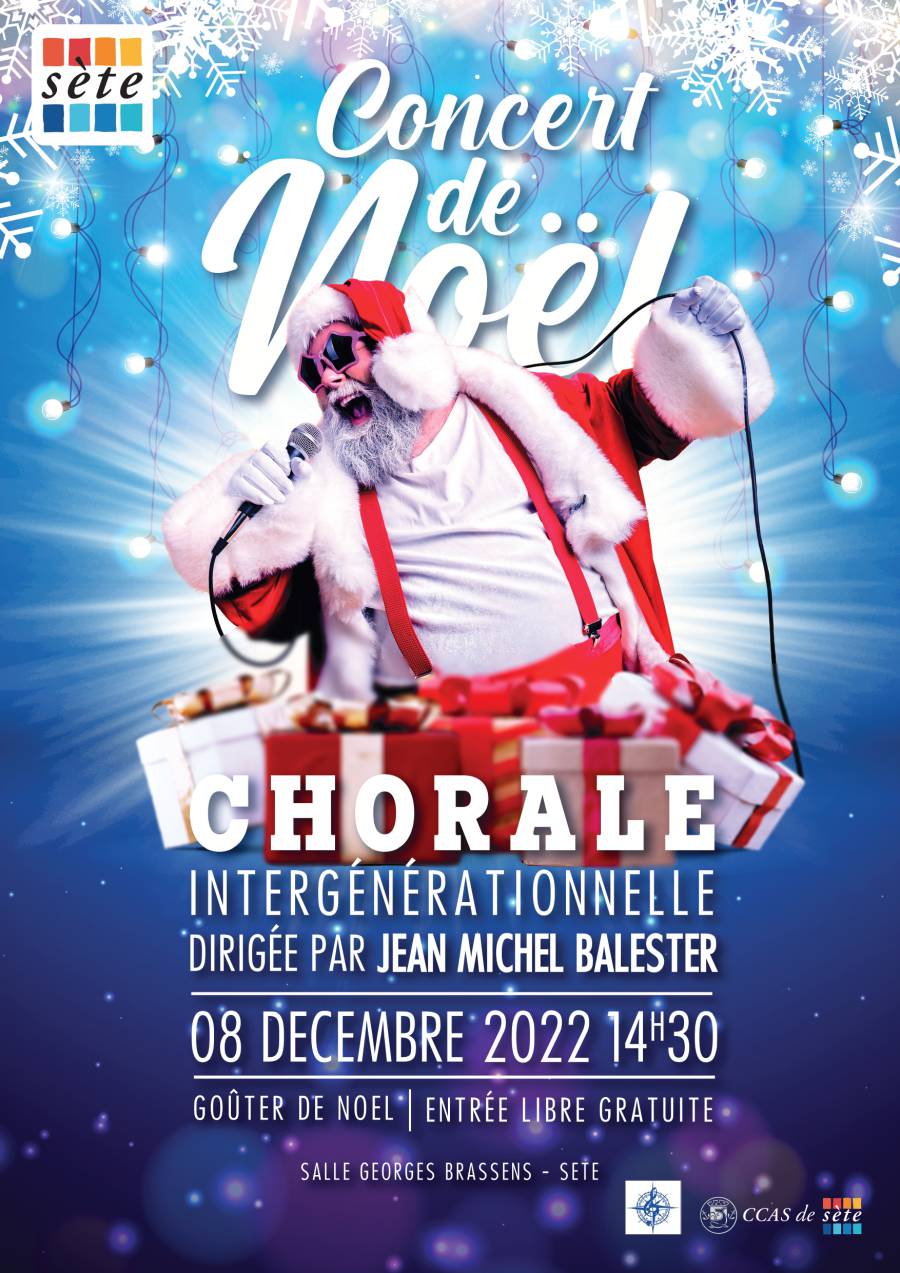 Sète - Concert de Noël intergénérationnel le 8 décembre à Sète