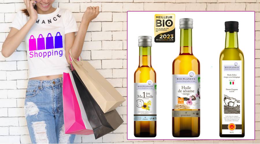 Trois huiles Bio Planète élues Meilleur Produit Bio 2023 - L'Huilerie audoise à nouveau primée