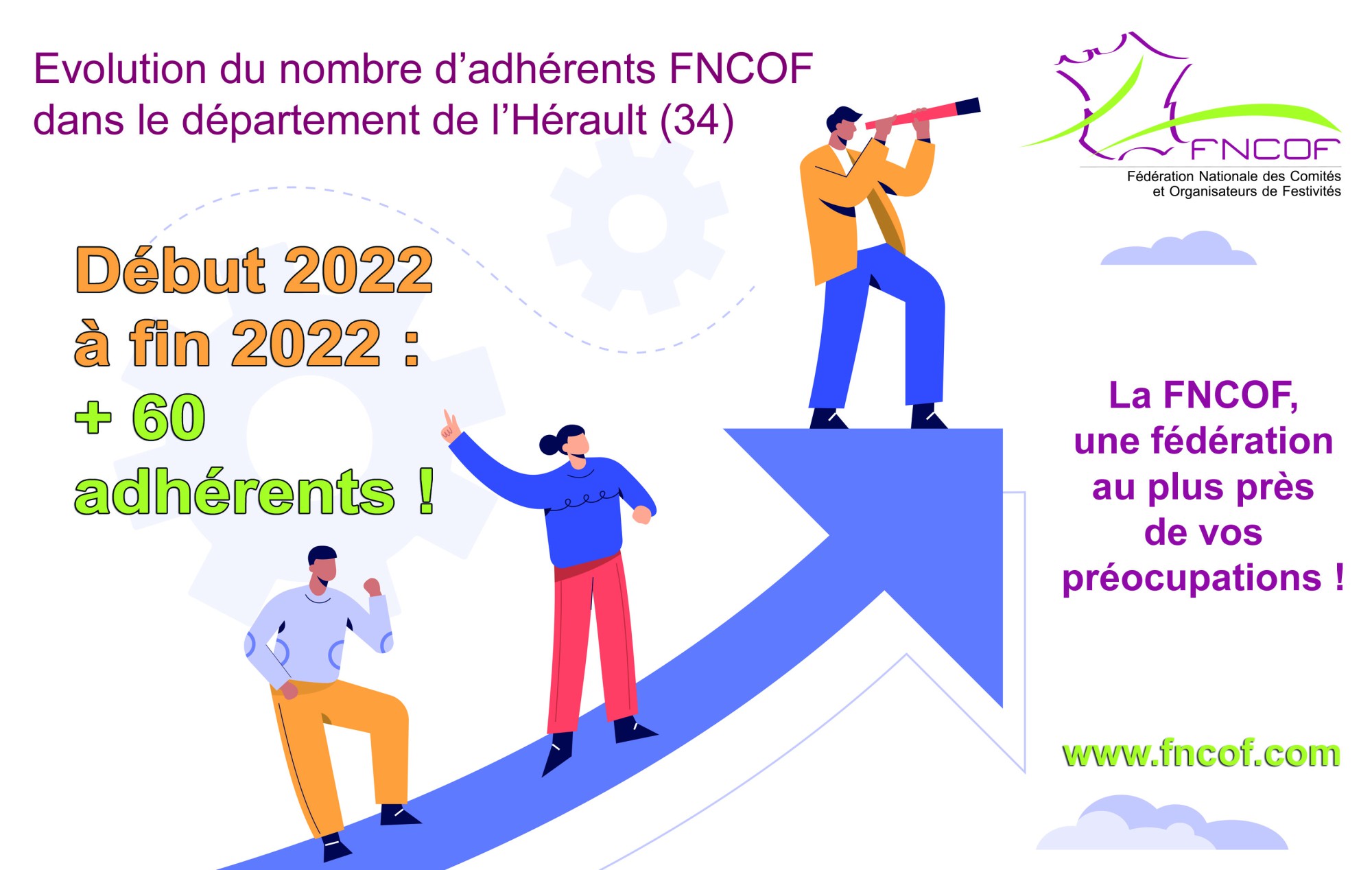 Hérault - La FNCOF 34 accueille un troisième délégué départemental dans l'Hérault