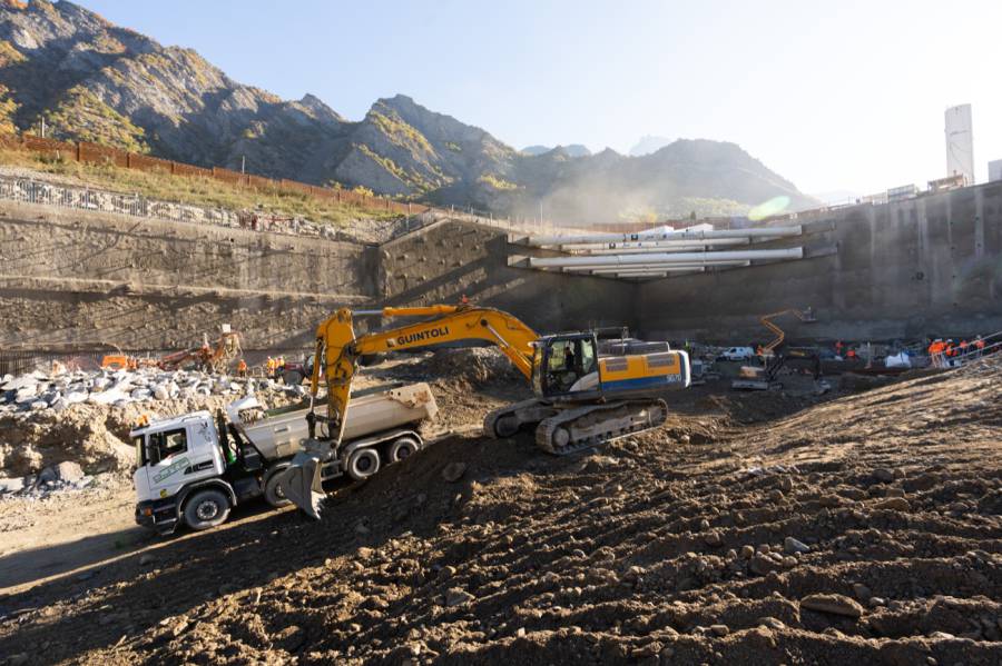  - Lancement du creusement pour l'entrée du tunnel Lyon-Turin côté france !