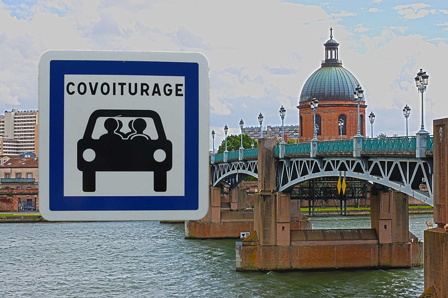 Toulouse - Dans l'agglomération toulousaine, un bonus covoiturage doublé sur le premier trajet