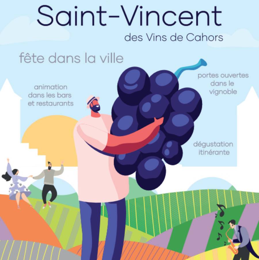 Cahors - Rendez-vous dans le vignoble de Cahors pour la Saint-Vincent