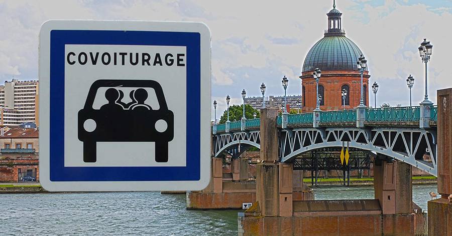 Toulouse - Effets du bonus covoiturage dans l'agglomération toulousaine :