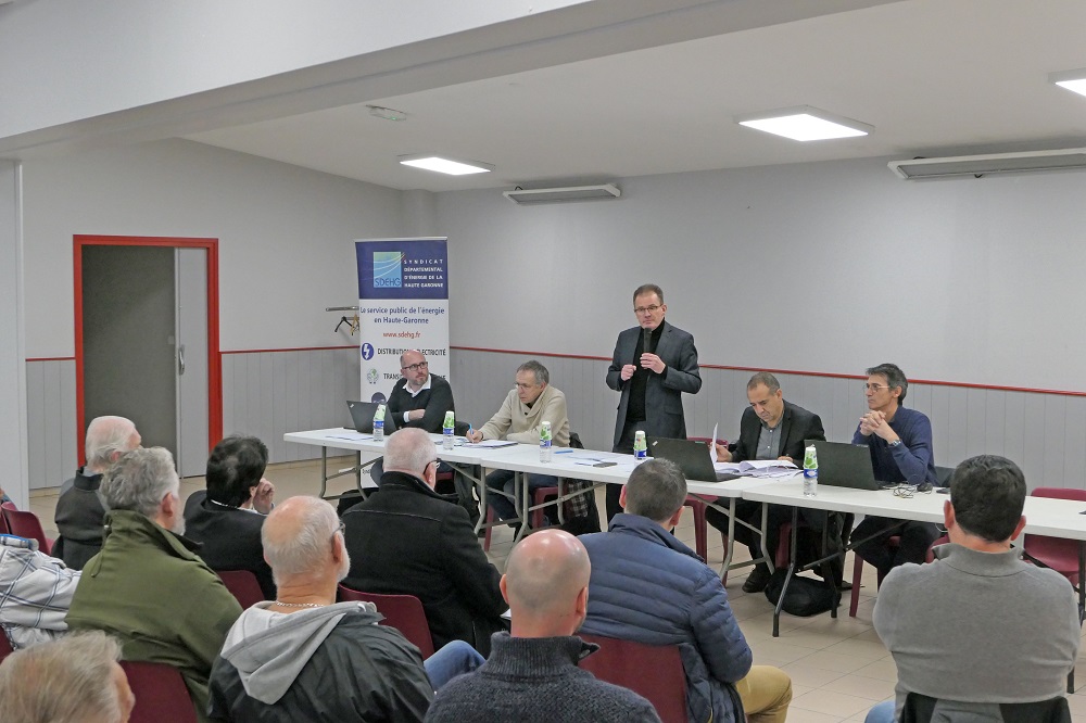 Haute-Garonne - Le Syndicat d'énergie à la rencontre des élus locaux à Villefranche-de-Lauragais