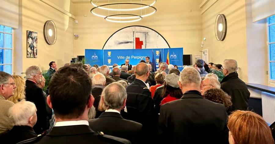 Perpignan - Louis Aliot, Maire de Perpignan, adresse ses vœux au monde patriotique