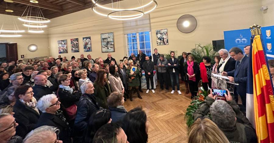 Perpignan - Louis Aliot, Maire de Perpignan, adresse ses vœux au monde associatif