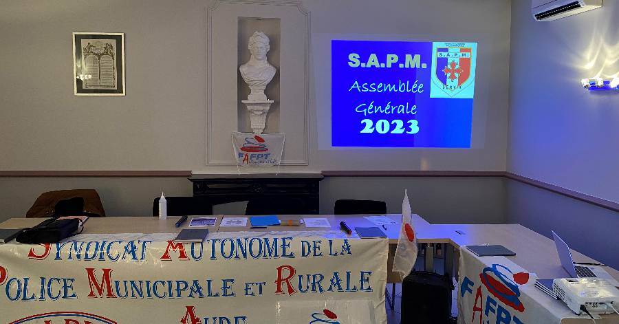 Aude - 55ème assemblée générale du Syndicat Autonome de la Police Municipale