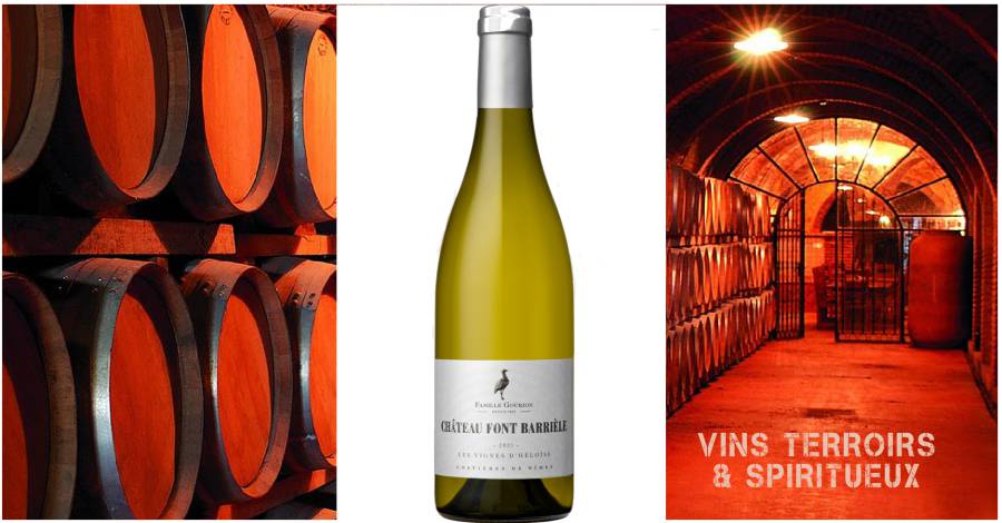 Costieres de Nîmes - Château Font Barrièle, Les Vignes d'Héloïse, 2022