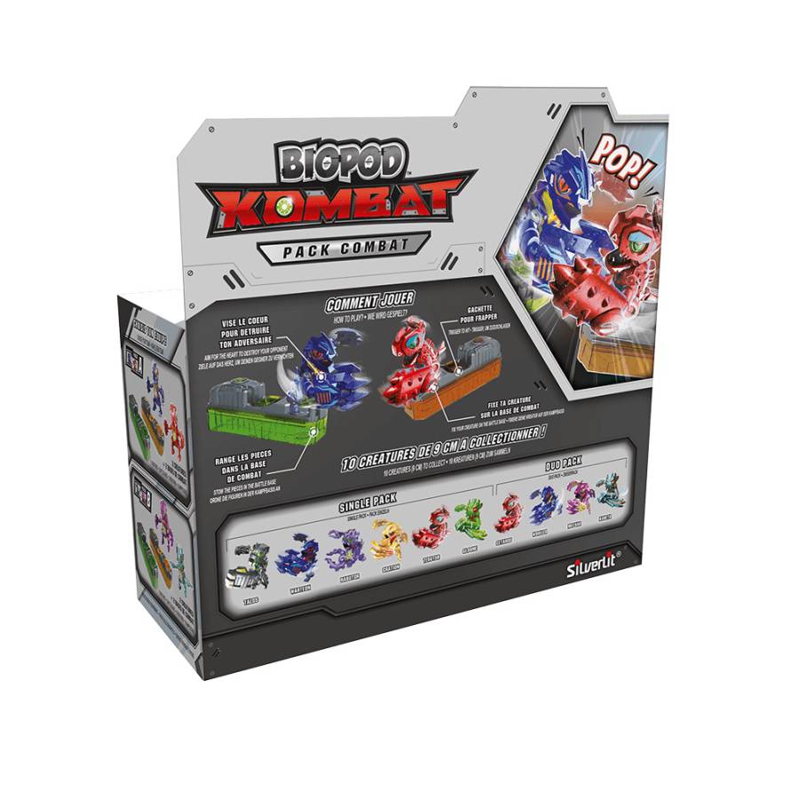 Jeux et Jouets - Silverlit - Biopod kombat – 2 mini robots de combat