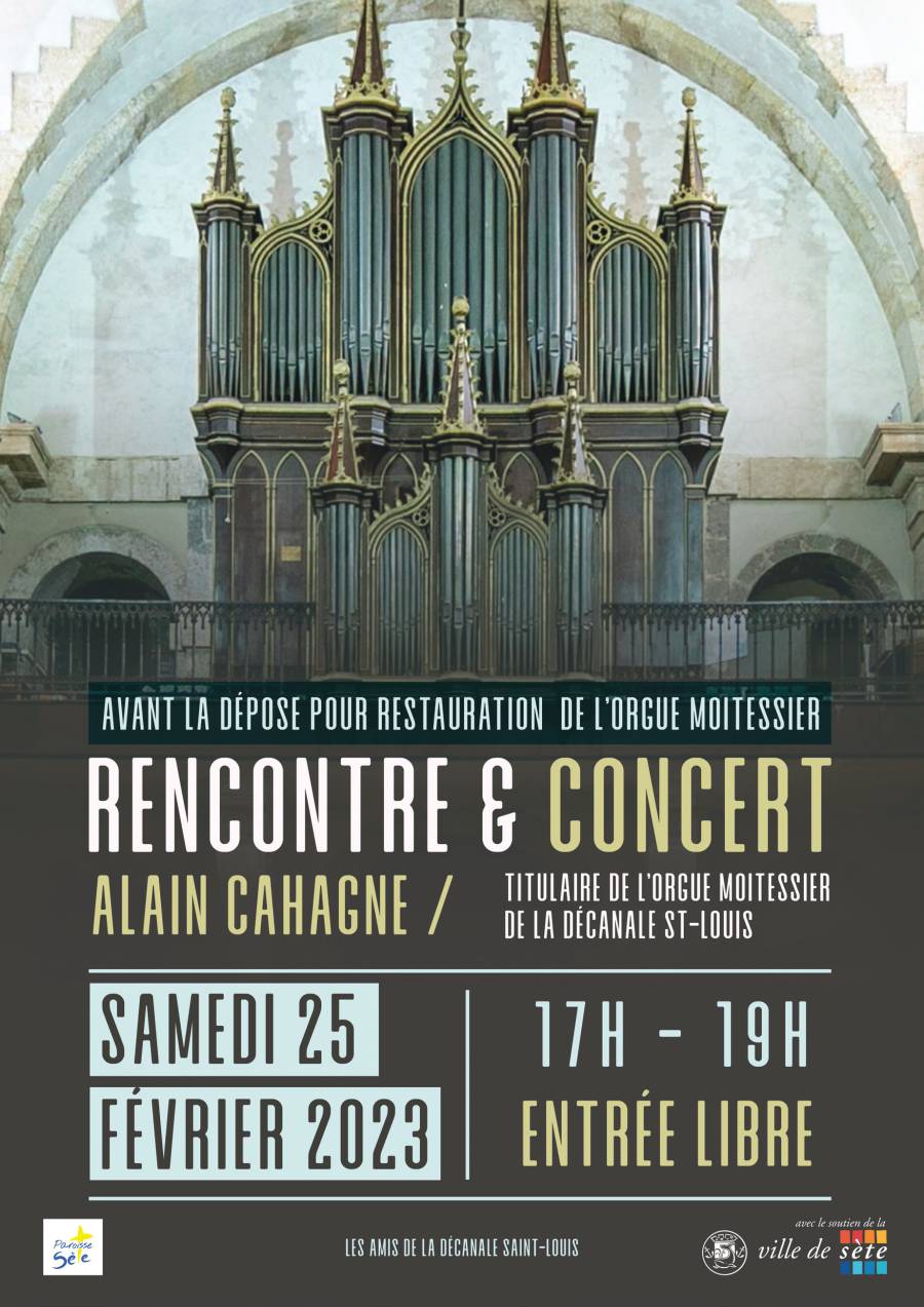 Sète - Rencontre et concert avec Alain Cahagne