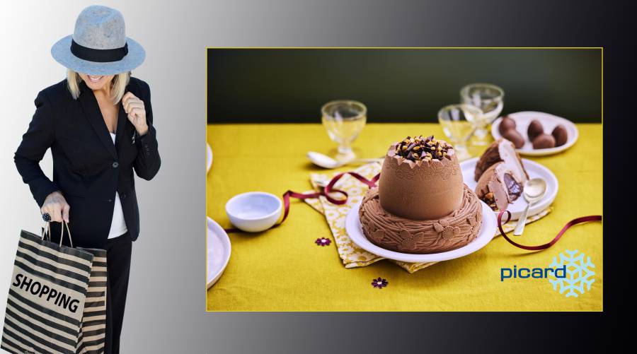Picard invite à la gourmandise avec son irrésistible Oeuf de pâques - Chocolat - Noisette