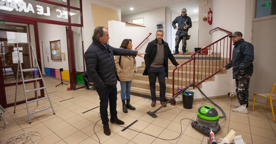 Sète - Des travaux de rénovation dans les écoles de la ville
