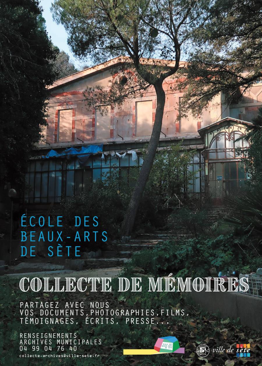 Sète - L'école des Beaux-Arts de Sète lance une : collecte de mémoires !