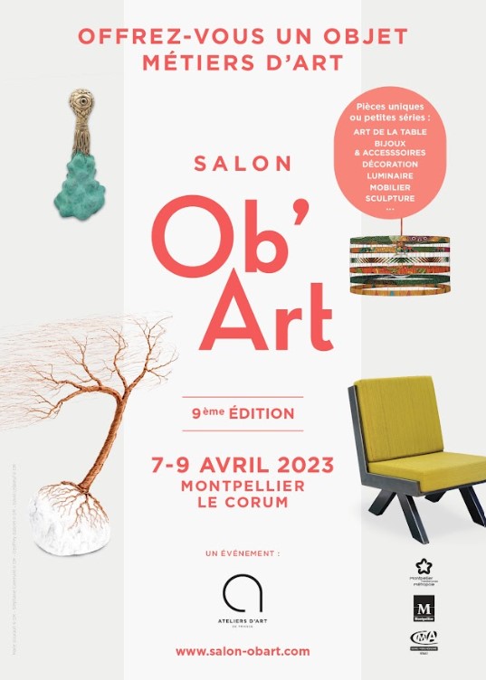 Montpellier - Le salon Ob'Art Montpellier de retour au Corum du 7 au 9 avril 2023