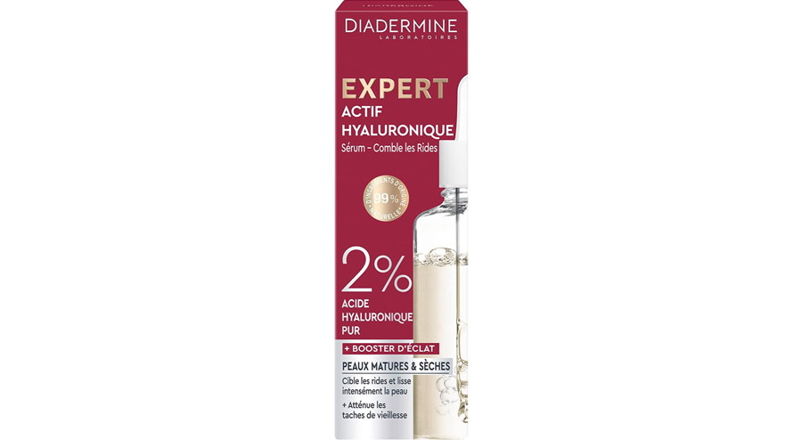 Nouveauté Diadermine - Expert Actif Hyaluronique, naturalité et performance au service des peaux matures