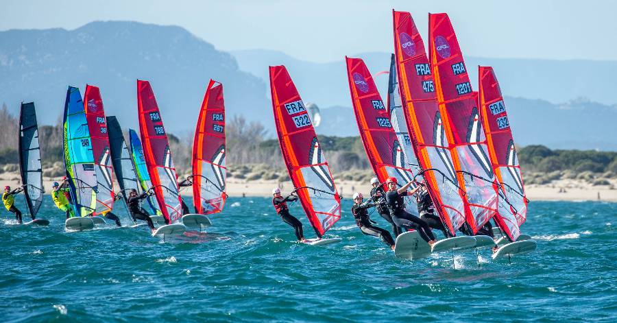 La Grande-Motte - Une super étape pour l'interLigue de Wind et Wingfoil avec près de 100 inscrits !
